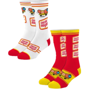Oscar Mayer Socks Two Pack 6