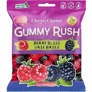 Gummy Rush Gummy Berry Blast Peg Bag 12x90g