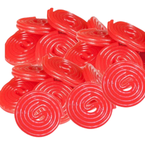 Gerrit Bulk Broadway Licorice Wheel Strawberry 4.4lb