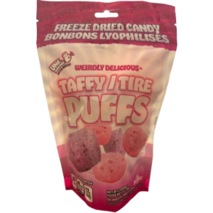 Weirdley Delicious Taffy Puffs Peg Bag 12x2oz