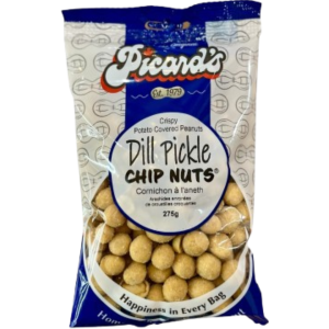 Picard's Chip Nuts Dill Pickle Peg Bag 6x275g