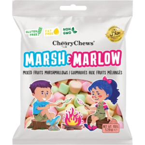 Marsh & Marlow Mini Mixed Fruit Marshmallow 24x150g