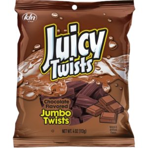 Juicy Twists Chocolate Peg Bag 12x4oz