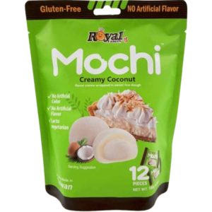 Royal Family Mochi Creamy Coconut Taiwan Peg Bag 12x120g