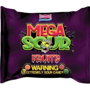 Barnetts Mega Sour Fruits British 12x104g