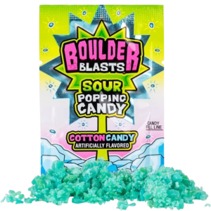 Koko's Boulder Blast Sour Popping Candy Cotton Candy 24