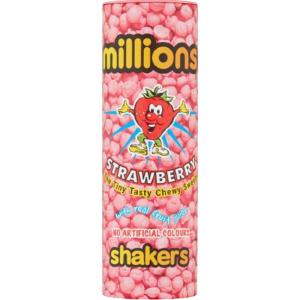 Millions Shakers Strawberry British 20x82g