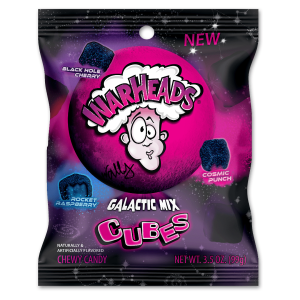 Warheads Galactic Mix Cubes 12x3.5oz