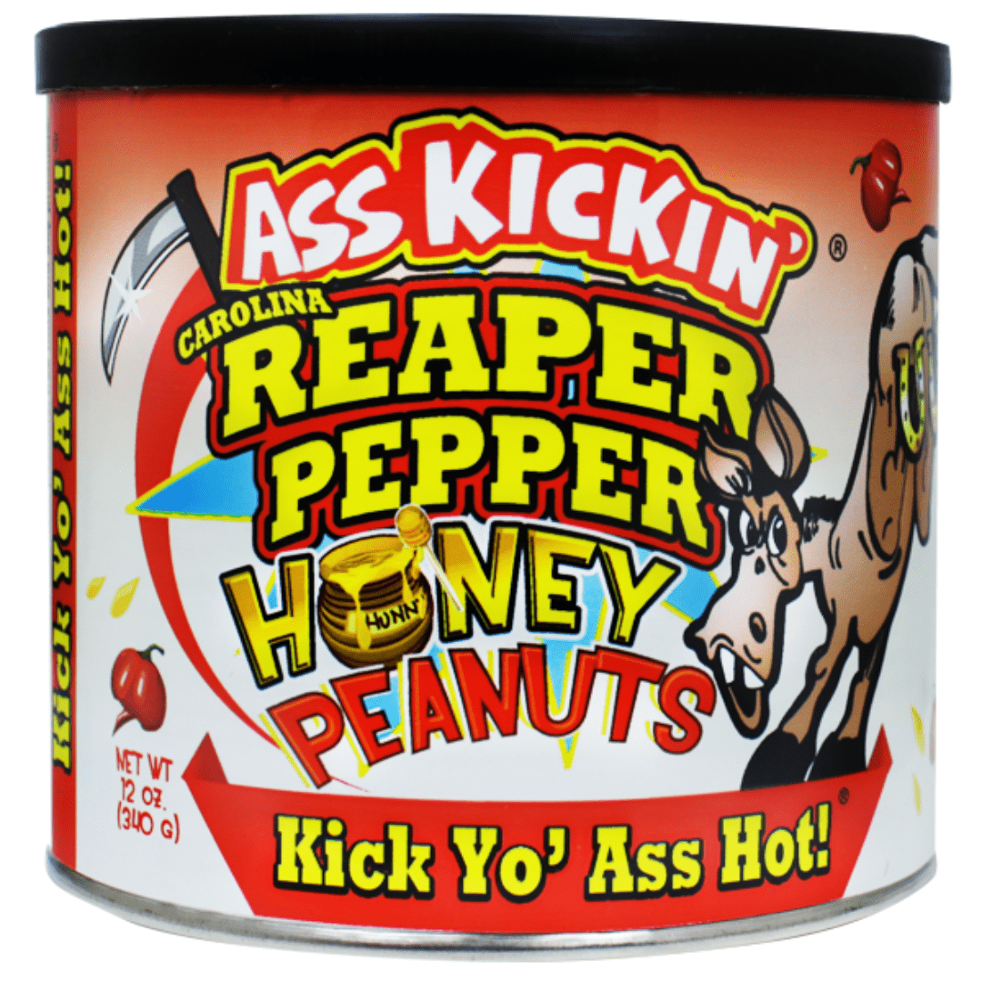 Ass-Kickin-Peanuts-Carolina-Reaper-Pepper-Honey-12x12oz-min.png