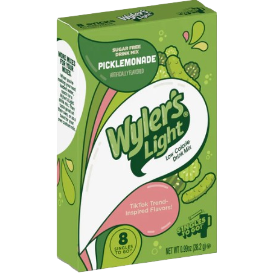 Wyler's Light Single To Go Pickle Lemonade Eight Pack 12 Wyler's Light Single To Go Pickle Lemonade Eight Pack 12