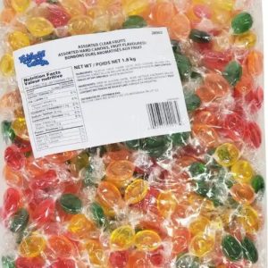 Exclusive Brands Assorted Clear Fruit Hard Candy1.8kg