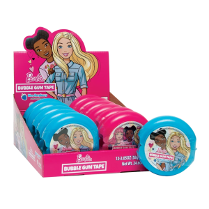 Exclusive Brands Barbie Bubble Gum Tape 12x58g