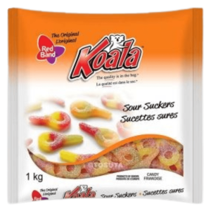 Koala Red Band Sour Suckers 1kg