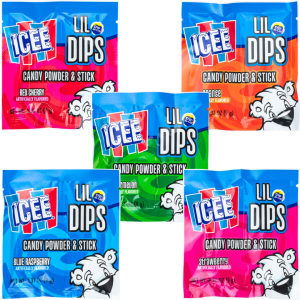 Koko's Icee Lil Dips Candy Powder With Stick Single Pack 36x0.31oz