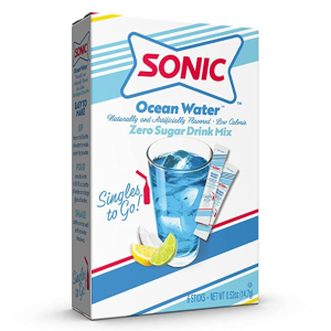 Sonic Singles To Go Ocean Water Zero Sugar 12x6