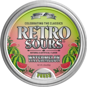 Iconic Retro Sours Watermelon 8x2.12oz