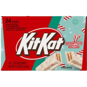 Hershey Kit Kat Peppermint Standard Bar Christmas 24x43g
