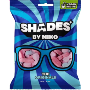 Shades By Niko Vegan The Originals Bag British Peg Bag 18x150g
