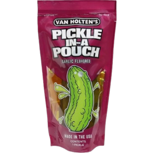 Van Holten's Kosher Large Dill Pickle In A Pouch 12