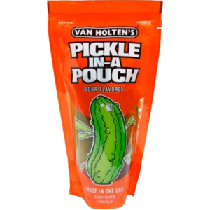 Van Holten's Large Sour Dill Pickle In A Pouch 12