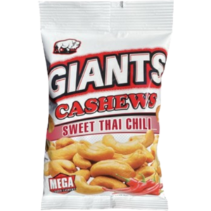 Giants Cashews Sweet Thai Chili 8x113.4g