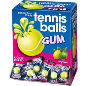 Fini Tennis Ball Bubble Gum British 200x5g