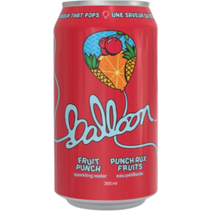 Balloon Sparkling Water Fruit Punch 24x355ml