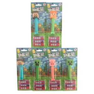 PEZ Blister Minecraft Assortment 6
