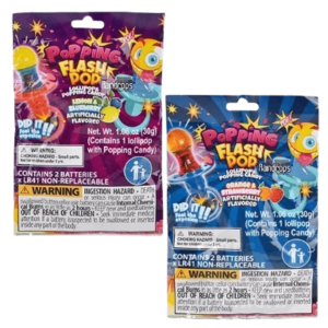 Raindrops Popping Flash Pop Lollipop & Popping Candy 12x1.06oz