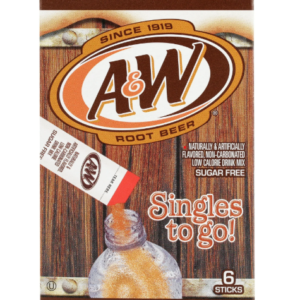 A&W Single To Go Sugar Free Root Beer 12