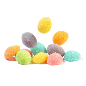 Albanese Gummi Sugar Sanded Eggs Easter 5lb