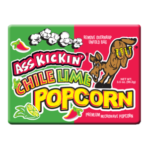 Ass Kickin' Microwave Popcorn Chile Lime 12