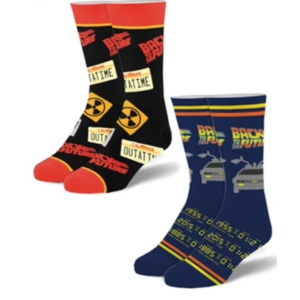 Back to the Future Socks Two Pack 6