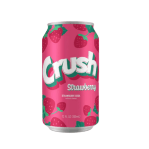 Crush Strawberry 12x12oz (Best Before July 27 2026)