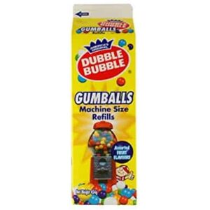 Dubble Bubble Gumball Machine Size Refills 454g