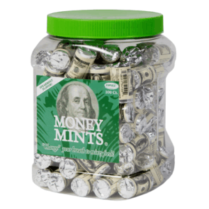 Espeez Money Mints Jar Seven Count Rolls 100