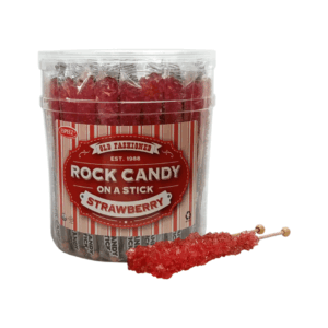 Espeez Rock Candy On A Stick Strawberry 36