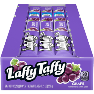 Ferrara Laffy Taffy Rope Grape 24