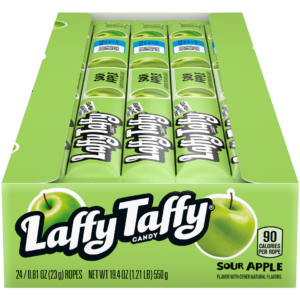 Ferrara Laffy Taffy Rope Sour Apple 24