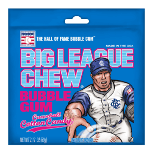 Ford Gum Big League Chew Bubble Gum Curveball Cotton Candy 12
