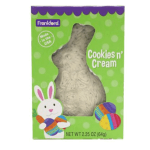 Frankford Cookies N' Creme Bunny Easter 18x2.25oz