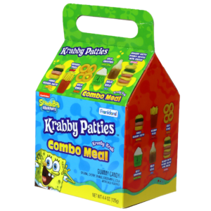 Frankford SpongeBob SquarePants Krabby Patties Krusty Krab Combo Meal 6x4.4oz