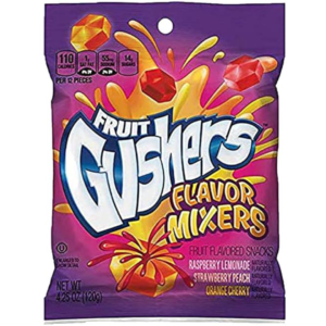 Gushers Flavour Mixers Peg Bag 8x4.25oz