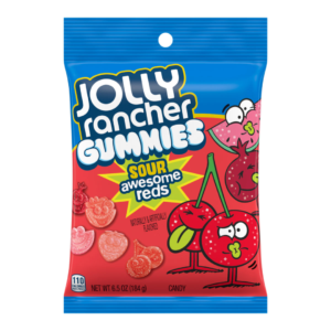 Jolly Rancher Gummies Sour Awesome Reds 12x6.5oz