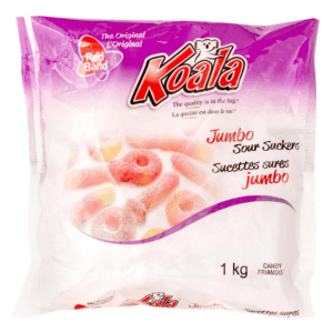Koala Red Band Jumbo Sour Suckers 1kg