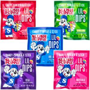 Koko's Slush Puppie Lil Dips Candy Powder With Stick Single Pack 36x0.31o