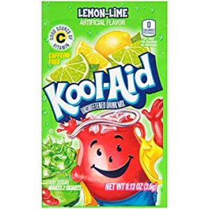 Kraft Kool-Aid Drink Mix Unsweetened Lemon Lime 48