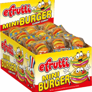 E-Frutti Gummi Mini Burger 60