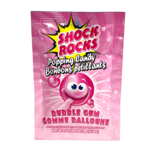 Exclusive Brand Shock Rocks Bubblegum Popping Candy 24