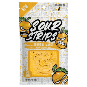 Sour Strips Tropical Mango 12x96g